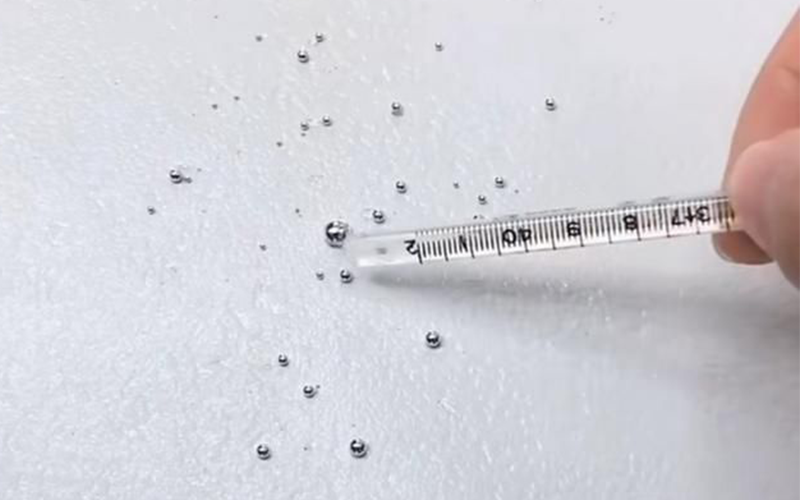 体温计水银突破怎么办？？？？